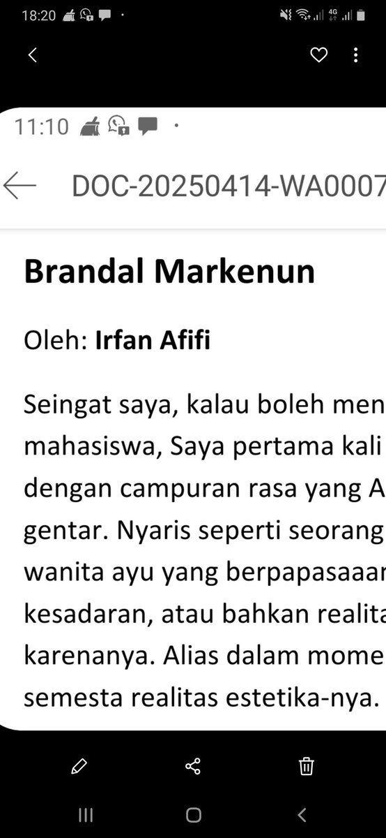 if2unx's tweet photo. Saya ikut menulis di buku berketebalan 500 hlm ini. Silakan memesannya. https://t.co/La5CijUktA