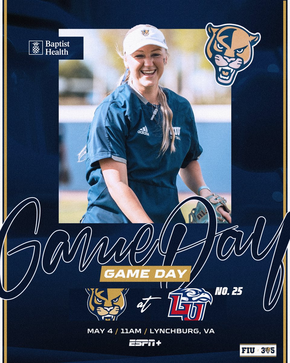 FIU Softball (@fiusoftball) on Twitter photo Regular season finale at 11AM 👏
📺 FIUsports.com/WatchSB
📊 FIUsports.com/SBstats Regular season finale at 11AM 👏
📺 FIUsports.com/WatchSB
📊 FIUsports.com/SBstats