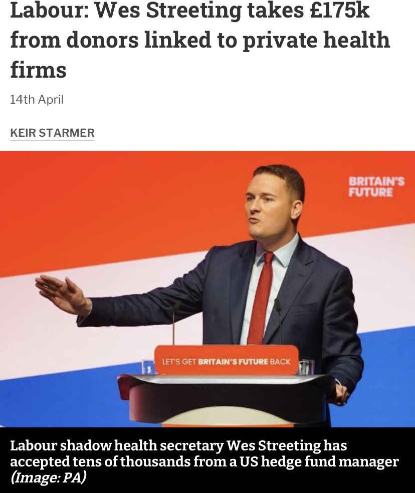 bevjc #ADRnow #50swomen #fullrestitution #CEDAW (@bjc5473) on Twitter photo <a href="/Jac_critter/">Jackycritter</a> <a href="/PeterStefanovi2/">Peter Stefanovic</a> Not for Wes Streeting. Profiting from private USA healthcare providers. <a href="/Jac_critter/">Jackycritter</a> <a href="/PeterStefanovi2/">Peter Stefanovic</a> Not for Wes Streeting. Profiting from private USA healthcare providers.