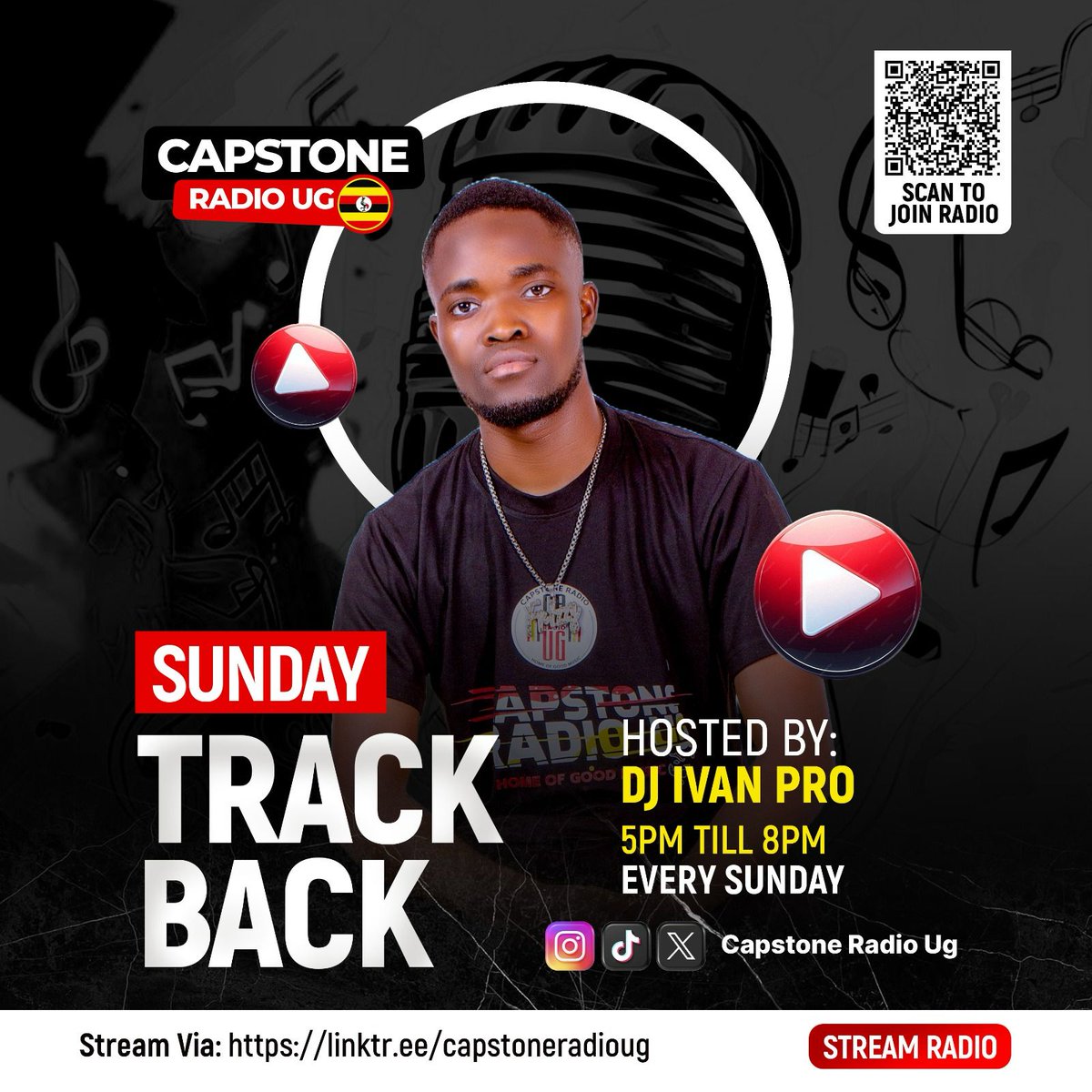 CapstoneRadioUG (@capstoneradioug) on Twitter photo It is time for the 90's, tune in for the Track Back show with <a href="/djivanpro3/">DJ IVAN PRO OFFICAL</a> from 5pm to 8pm. Let's take you back to the favourite hits of the 90s.
Link below: zeno.fm/radio/capstone⦠It is time for the 90's, tune in for the Track Back show with <a href="/djivanpro3/">DJ IVAN PRO OFFICAL</a> from 5pm to 8pm. Let's take you back to the favourite hits of the 90s.
Link below: zeno.fm/radio/capstoneā¦