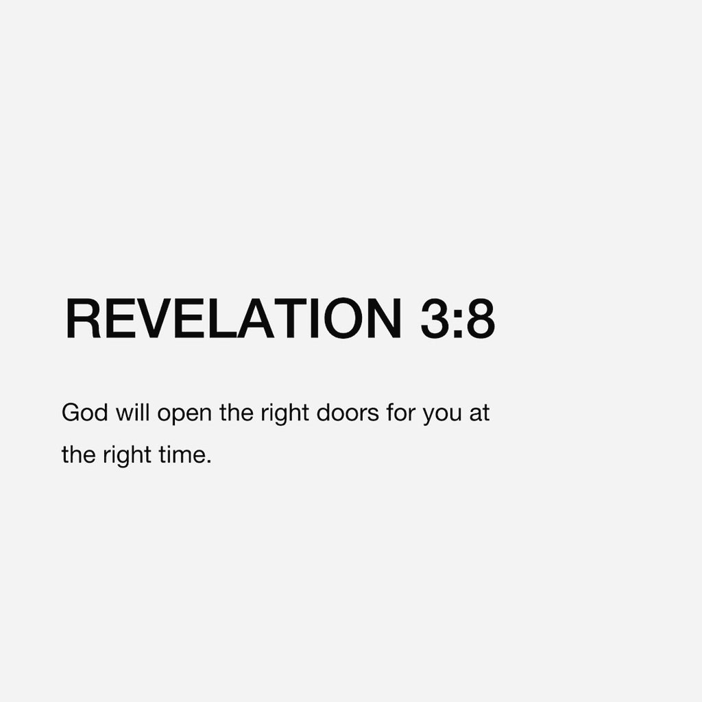 Revelation 3:8