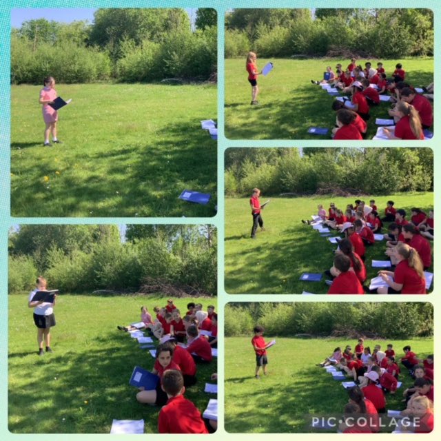 Taking learning outside #creativelearning