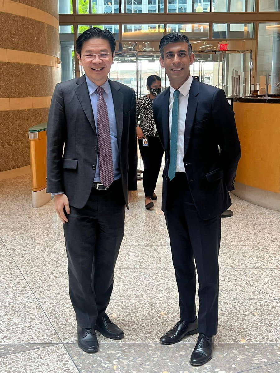 Rishi Sunak (@rishisunak) on Twitter photo Congratulations to my friend <a href="/LawrenceWongST/">Lawrence Wong</a> on his resounding victory.
Having worked closely together, I know how deeply he cares about serving his country and I look forward to the continued strengthening of the UK-Singapore partnership across trade, technology, and security. Congratulations to my friend <a href="/LawrenceWongST/">Lawrence Wong</a> on his resounding victory.
Having worked closely together, I know how deeply he cares about serving his country and I look forward to the continued strengthening of the UK-Singapore partnership across trade, technology, and security.