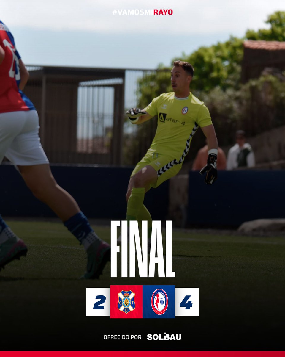 FINALLLLLLLL <a href="/CdtCantera/">CanteraCDT 🏴󠁧󠁢󠁳󠁣󠁴󠁿</a> 2️⃣-4️⃣ Rayo Majadahonda 

¡¡¡¡SOMOS DE PLAYOFF !!!!⚡️