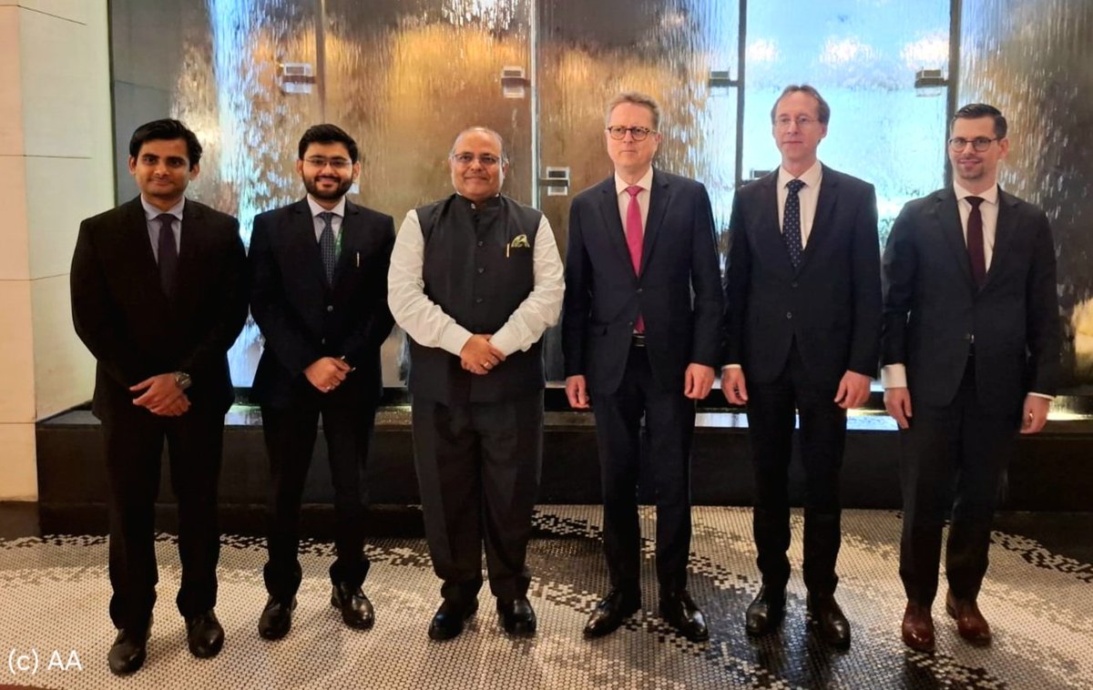 Frank Hartmann (@geronasia) on Twitter photo Just back from #India w/ many inspiring new insights. I thank Foreign Secretary <a href="/VikramMisri/">Vikram Misri</a> and Director Srivastava for our fruitful exchanges. Looking forward to further build on our already strong relationship with the leaders of our incoming government. Just back from #India w/ many inspiring new insights. I thank Foreign Secretary <a href="/VikramMisri/">Vikram Misri</a> and Director Srivastava for our fruitful exchanges. Looking forward to further build on our already strong relationship with the leaders of our incoming government.