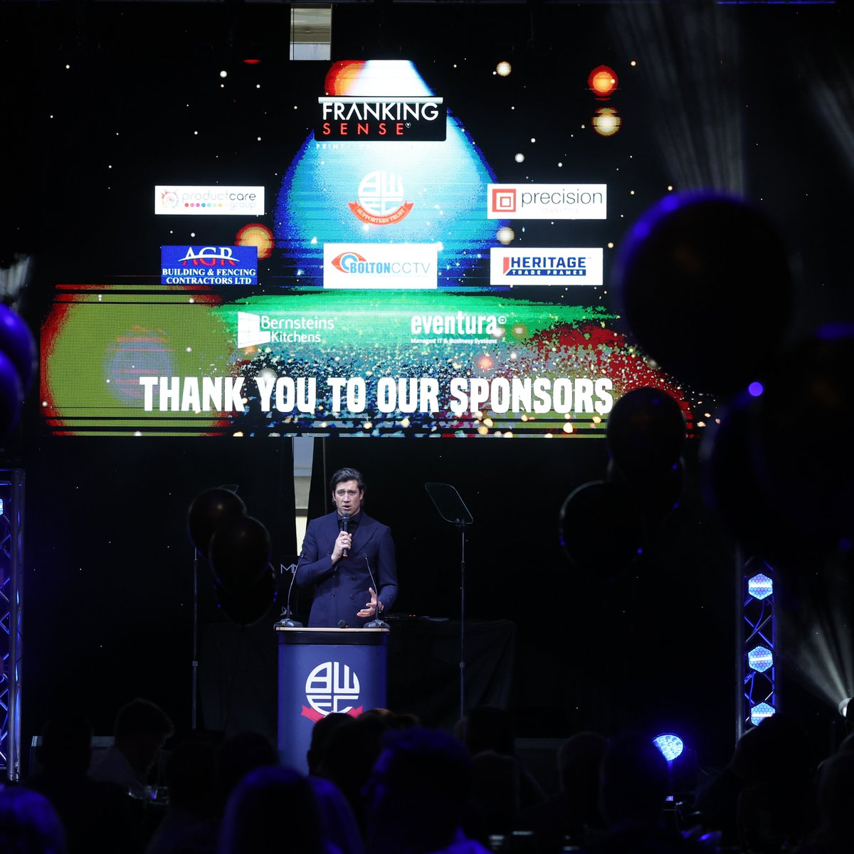 Bolton Wanderers (@officialbwfc) on Twitter photo Thank you to all of our sponsors who joined us last night - your support throughout the season is highly appreciated ๐ค
We'd also like to place on record our thanks to Principal Sponsors <a href="/ToughsheetP/">Toughsheet Building Products</a> and <a href="/Victorianplumb/">Victorian Plumbing</a> for their fantastic backing of the Football Club ๐ค
#bwfc Thank you to all of our sponsors who joined us last night - your support throughout the season is highly appreciated ๐ค
We'd also like to place on record our thanks to Principal Sponsors <a href="/ToughsheetP/">Toughsheet Building Products</a> and <a href="/Victorianplumb/">Victorian Plumbing</a> for their fantastic backing of the Football Club ๐ค
#bwfc