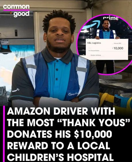 We need more good like this in America. Thank you!