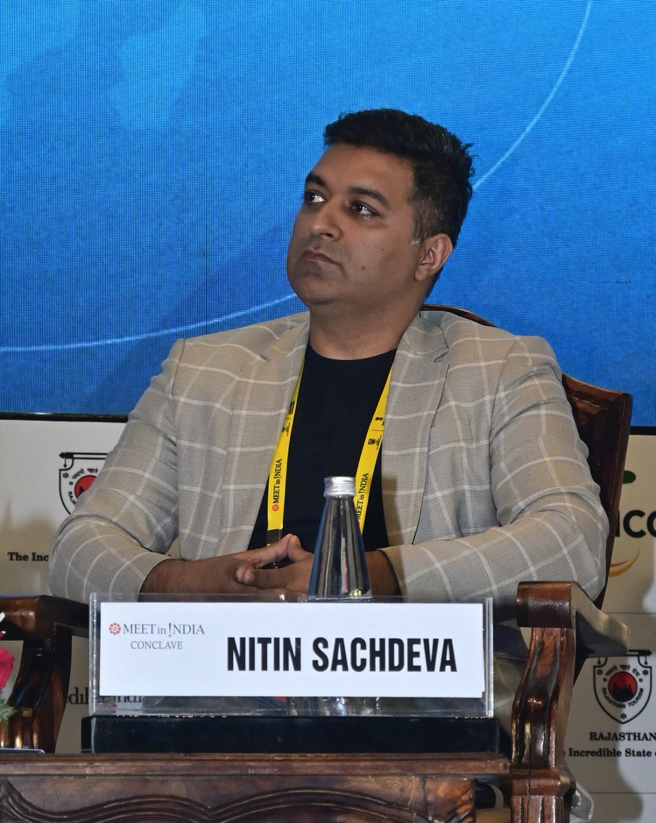 TheGITB's tweet image. Incentive travel is more than just venues—it's an emotion. With India’s wellness, cultural richness &amp;amp; world-class infrastructure, we must promote smarter &amp;amp; shape policies that make India the top choice for incentive travel: Mr. Nitin Sachdeva, President , Society for Incentive