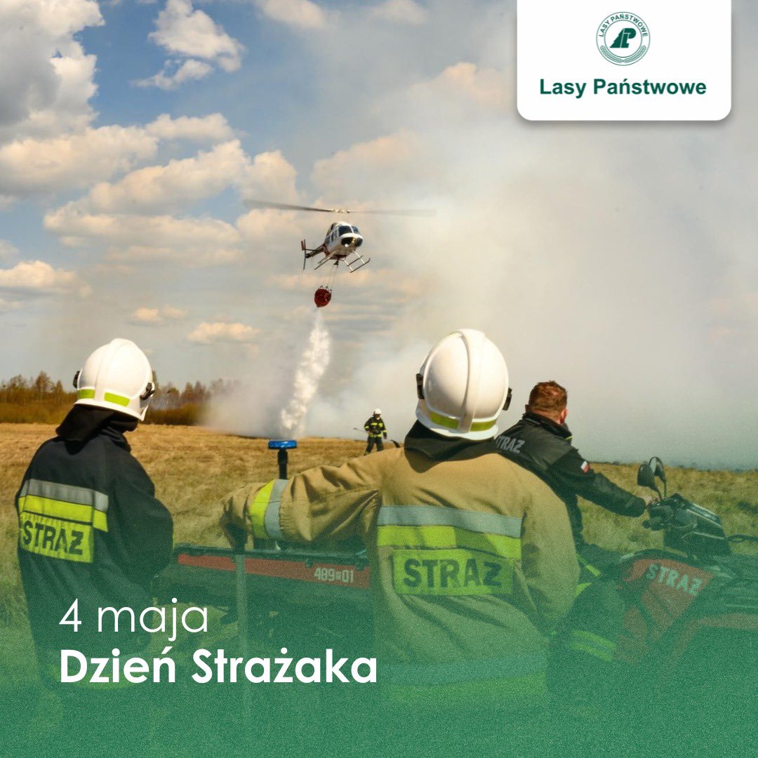 Lasy Państwowe (@lpanstwowe) on Twitter photo Dziś Międzynarodowy Dzień Strażaka 🧑🏻🚒🔥
Z tej okazji składamy najserdeczniejsze życzenia wszystkim Strażakom – z Straży Pożarnej <a href="/KGPSP/">Państwowa Straż Pożarna</a> , Ochotniczych Straży Pożarnych <a href="/ochotnicy/">OSP.pl</a> , Wojskowej Straży Pożarnej, a także naszym koleżankom i kolegom leśnikom, którzy pełnią służbę jako Dziś Międzynarodowy Dzień Strażaka 🧑🏻🚒🔥
Z tej okazji składamy najserdeczniejsze życzenia wszystkim Strażakom – z Straży Pożarnej <a href="/KGPSP/">Państwowa Straż Pożarna</a> , Ochotniczych Straży Pożarnych <a href="/ochotnicy/">OSP.pl</a> , Wojskowej Straży Pożarnej, a także naszym koleżankom i kolegom leśnikom, którzy pełnią służbę jako
