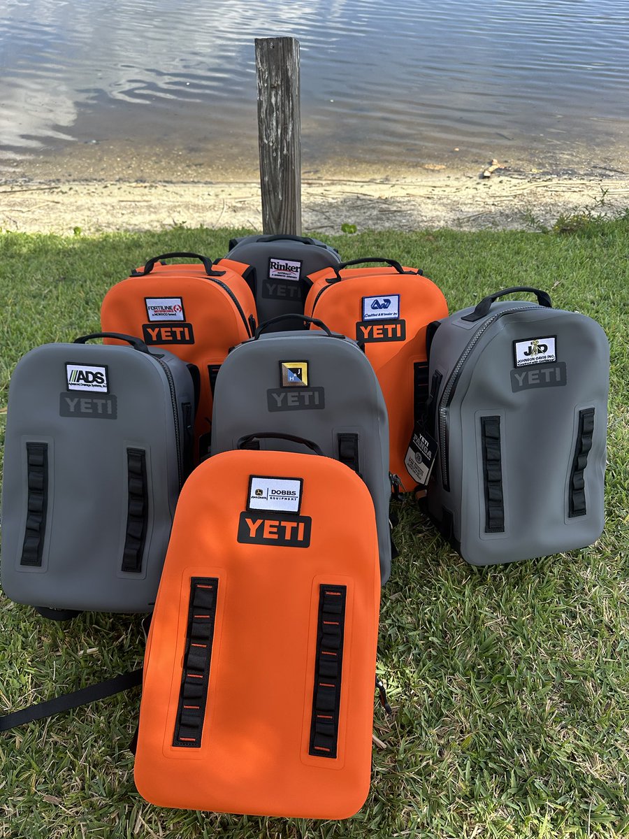 We have the very best ASJ tournament sponsors!  Lots more scholarships in the making this past week! #bass #fishing #underground contractors #Yeti #backpack ⁦<a href="/NUCAFL/">NUCA of Florida</a>⁩