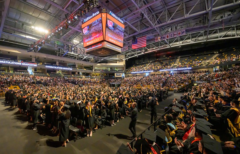 Reminder: Valencia College's commencement will be available via livestream. Web stream of the ceremony launches at noon and 4 p.m. EST. Join here: valenciacollege.edu/graduation/