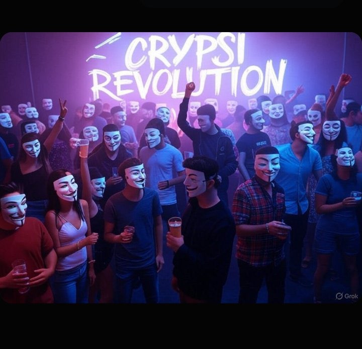 bobo_rea's tweet photo. You bought the dip. Now buy the culture.
Crypsi is where web3 meets raw energy.
Telegram: https://t.co/qyKRrpA6J1
Web: https://t.co/TkoDDiRA7j
@CrypsiArt
#SolanaVibes
#CryptoCulture
#Cryps https://t.co/SkQ21detP4