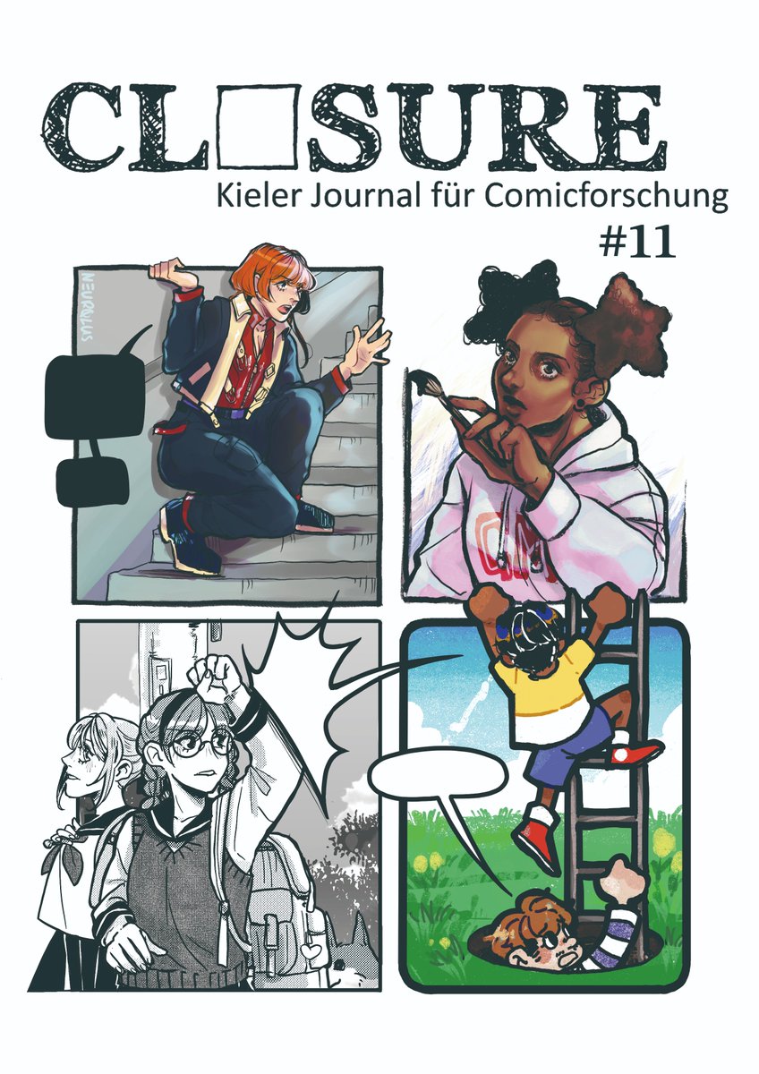 ClosureJournal's tweet image. ++ #11 online ++ #11 online ++
»The End is Here«
Mit dem Thema »The End is Here« haben wir uns für ein Gegenstück zu unserer Ausgabe von 2017 über »Anfänge« im Comic entschieden und wenden den Blick nun entsprechenden Untersuchungen zu.
closure.uni-kiel.de/closure11/ueber
Cover von Neurolus!