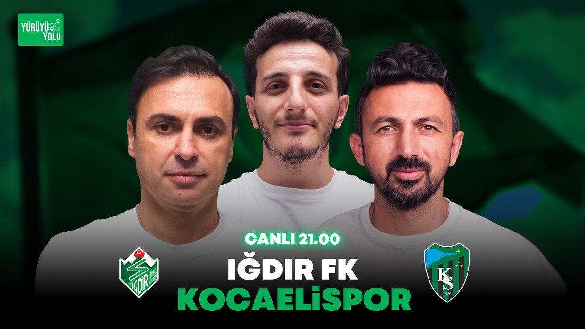 La Golfo (@lagolfocom) on Twitter photo Kocaelispor-Iğdır FK maçını ve yaşanan son gelişmeleri değerlendirmek üzere saat 21.00'de canlı yayındayız. Kaçırmayın!
🎙️ <a href="/CemsinanV41/">Cem Sinan Vergül</a> & <a href="/hamzz7/">Hamza Mutlu</a> & <a href="/muhammetcgg/">Muhammet Can Görücü</a>
📺 ytbe.one/@lagolfo Kocaelispor-Iğdır FK maçını ve yaşanan son gelişmeleri değerlendirmek üzere saat 21.00'de canlı yayındayız. Kaçırmayın!
🎙️ <a href="/CemsinanV41/">Cem Sinan Vergül</a> & <a href="/hamzz7/">Hamza Mutlu</a> & <a href="/muhammetcgg/">Muhammet Can Görücü</a>
📺 ytbe.one/@lagolfo