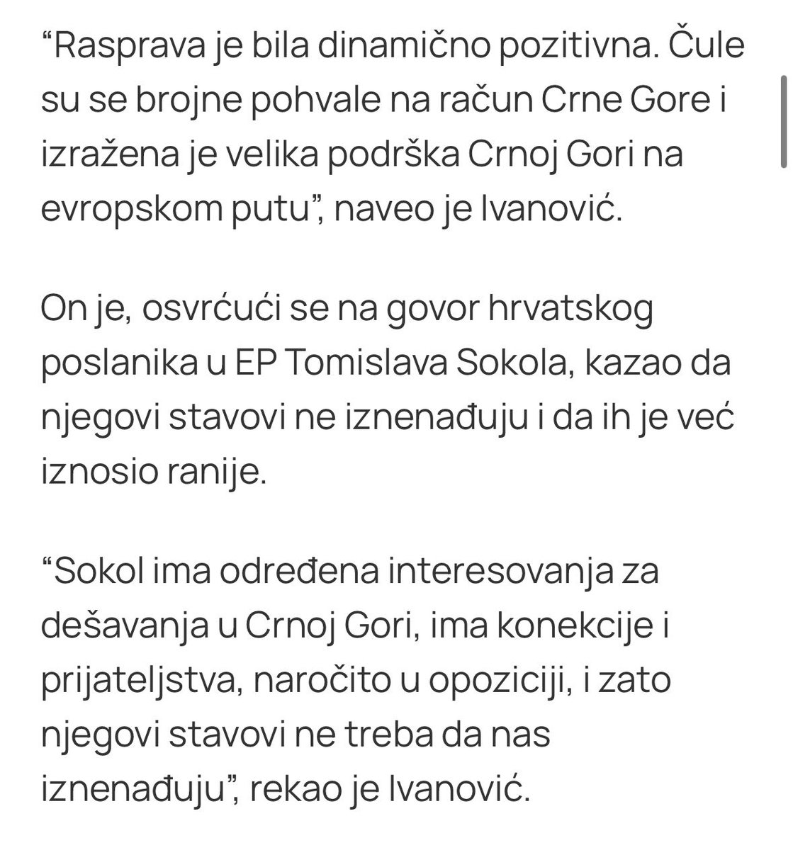 Ja imam dobre kontakte sa svim dobronamjernim ljudima, u Crnoj Gori su to mahom suverenisti, a neki u vladi očito s promoskovskim i probeogradskim ozbiljnim igračima..
#rektor