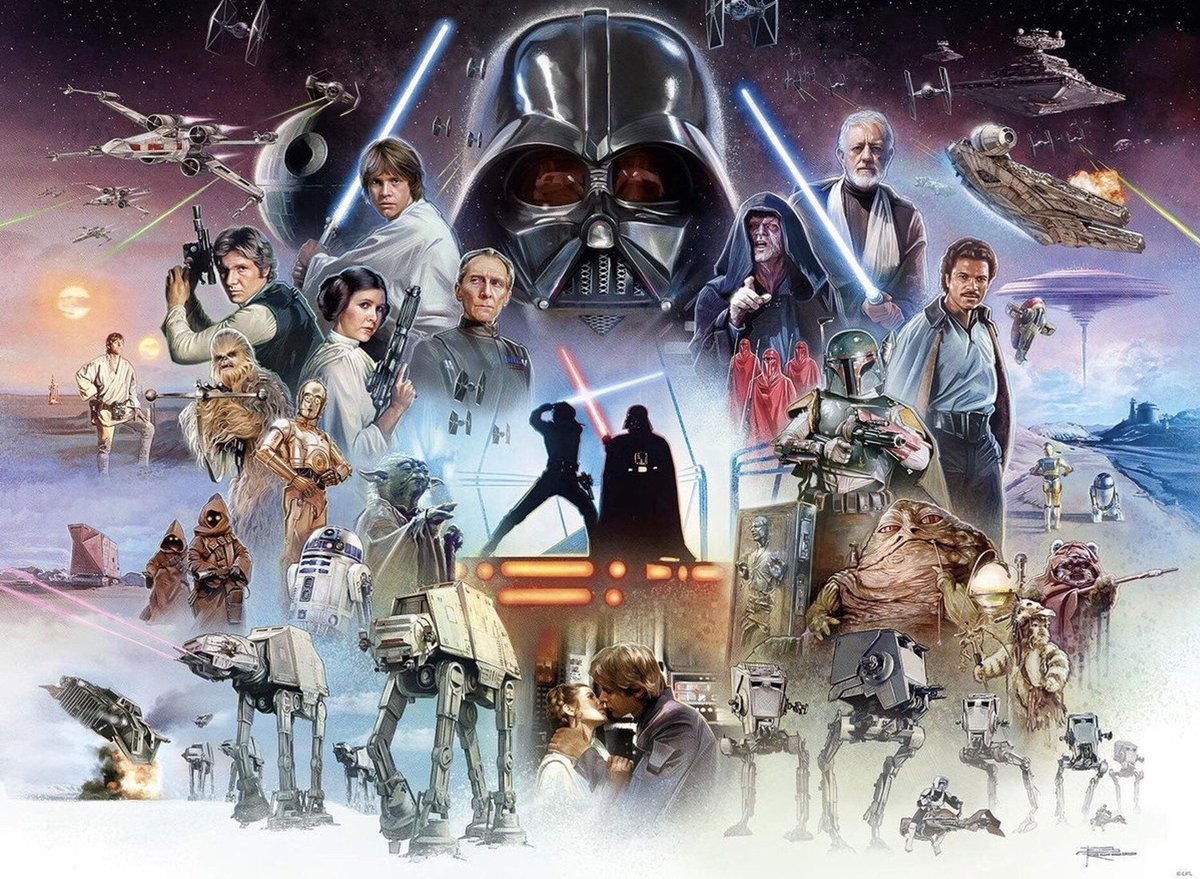 #MayThe4thBeWithYou #StarWarsDay

I welcome any new Star Wars movies &amp; tv series, but they will never be able to fully recreate the movie magic in my eyes from the original Star Wars Trilogy 🩵

Star Wars (1977) 
The Empire Strikes Back (1980) 
Return of the Jedi (1983)