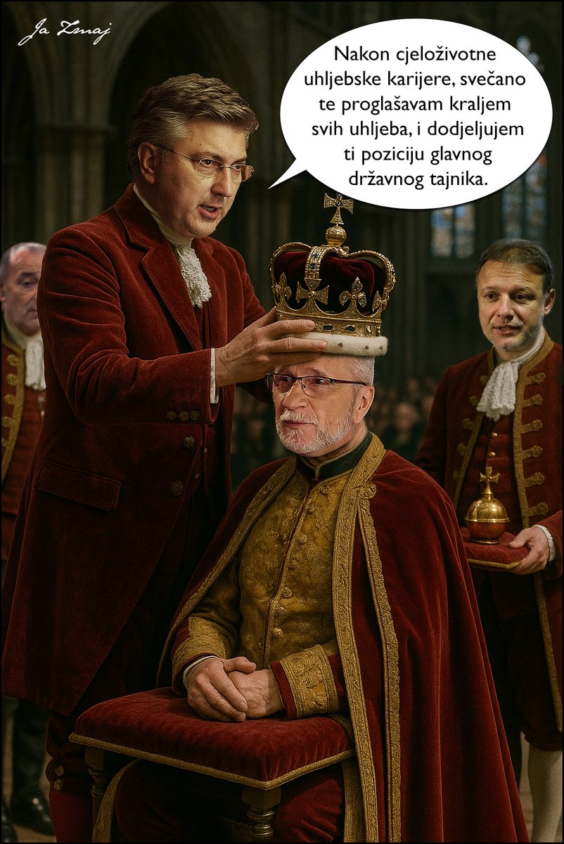 jazmaj1's tweet image. Krunidba kralja Krešimira...