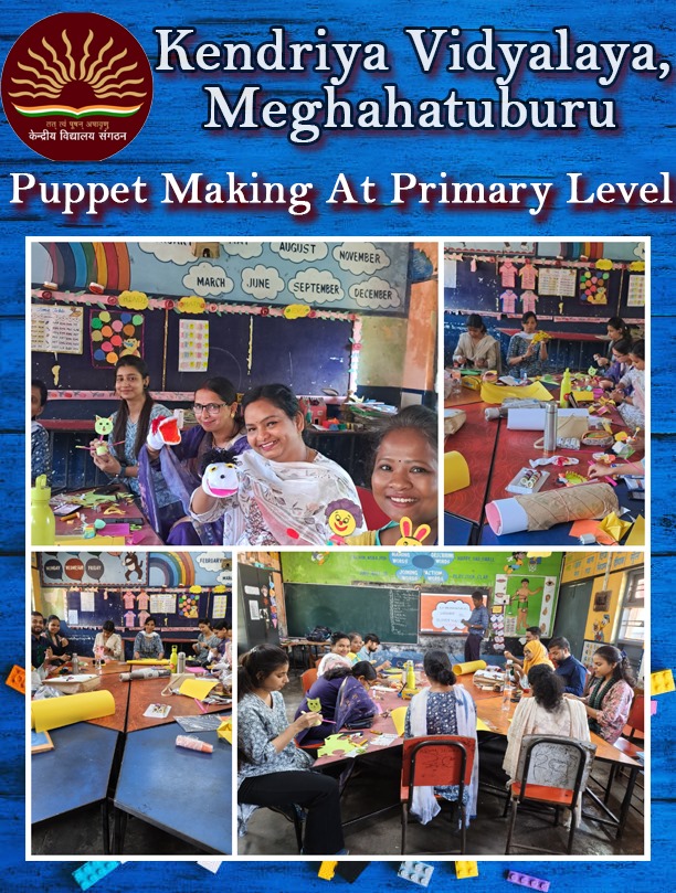 kvmeghahatuburu's tweet image. Creative Minds at Work: Teachers engage in #puppetry and #toymaking to prepare Learning and Teaching Materials (#LTMs) aligned with #NEP2020, infusing innovation and joy into the learning process.
@EduMinOfIndia 
@cbseindia29 
@KVS_HQ 
@KendriyaRanchi
