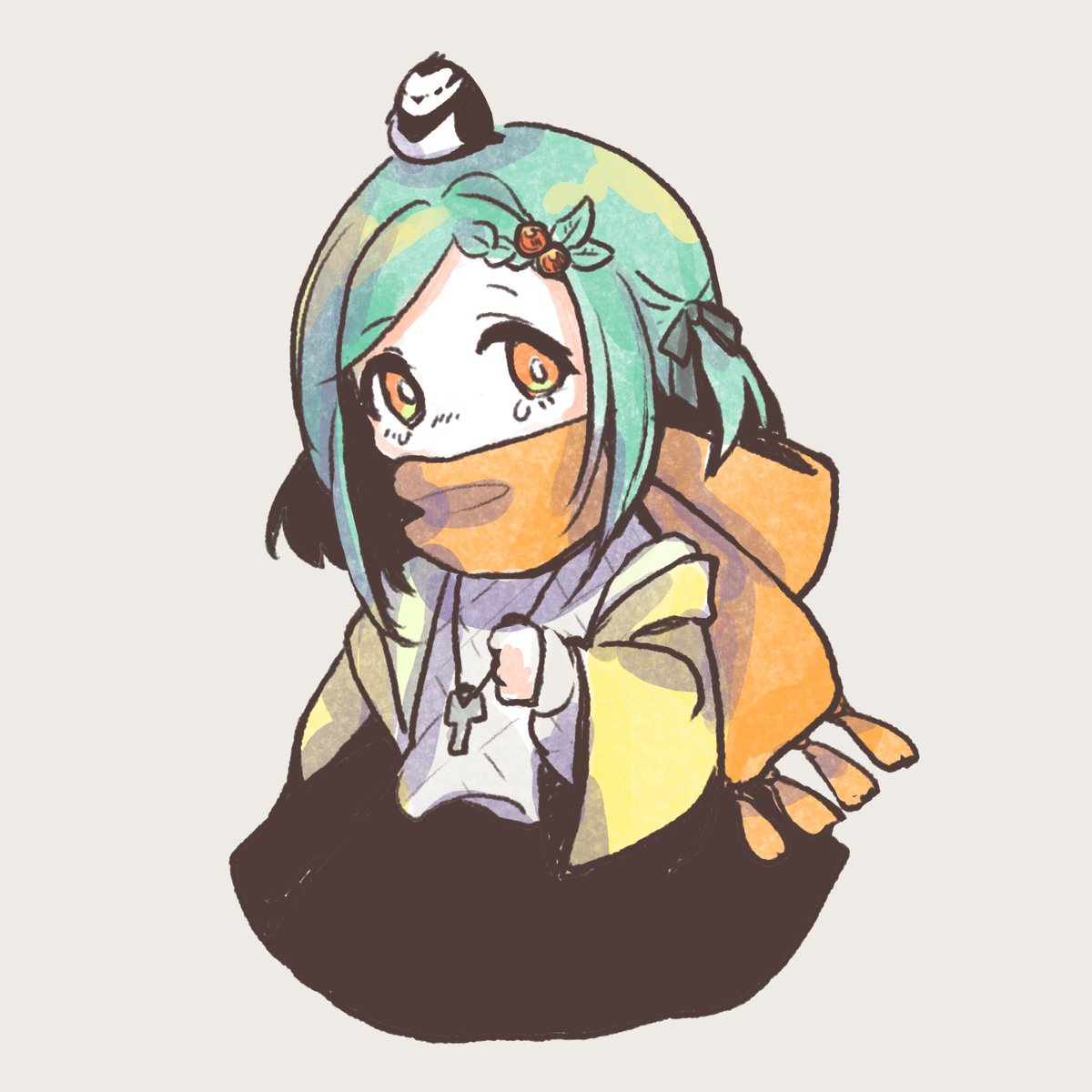 # みどりの日だからみんな緑髪を愛でるんだ
うちの緑髪幼女も新しく描いたので…………