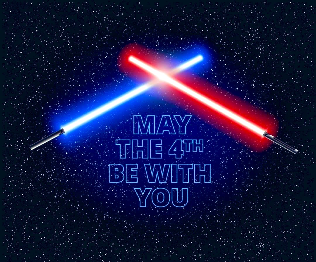 Natism's tweet photo. May the 4th be with you https://t.co/8y1wTXYzFP