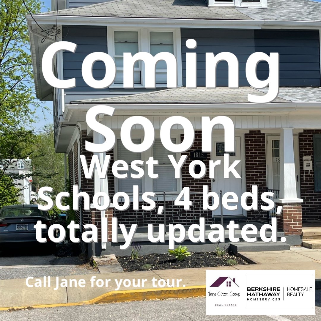 GinterGroup's tweet image. #westyorkschools #4beds #totallyupdated #largefencedyard #janegintergroup