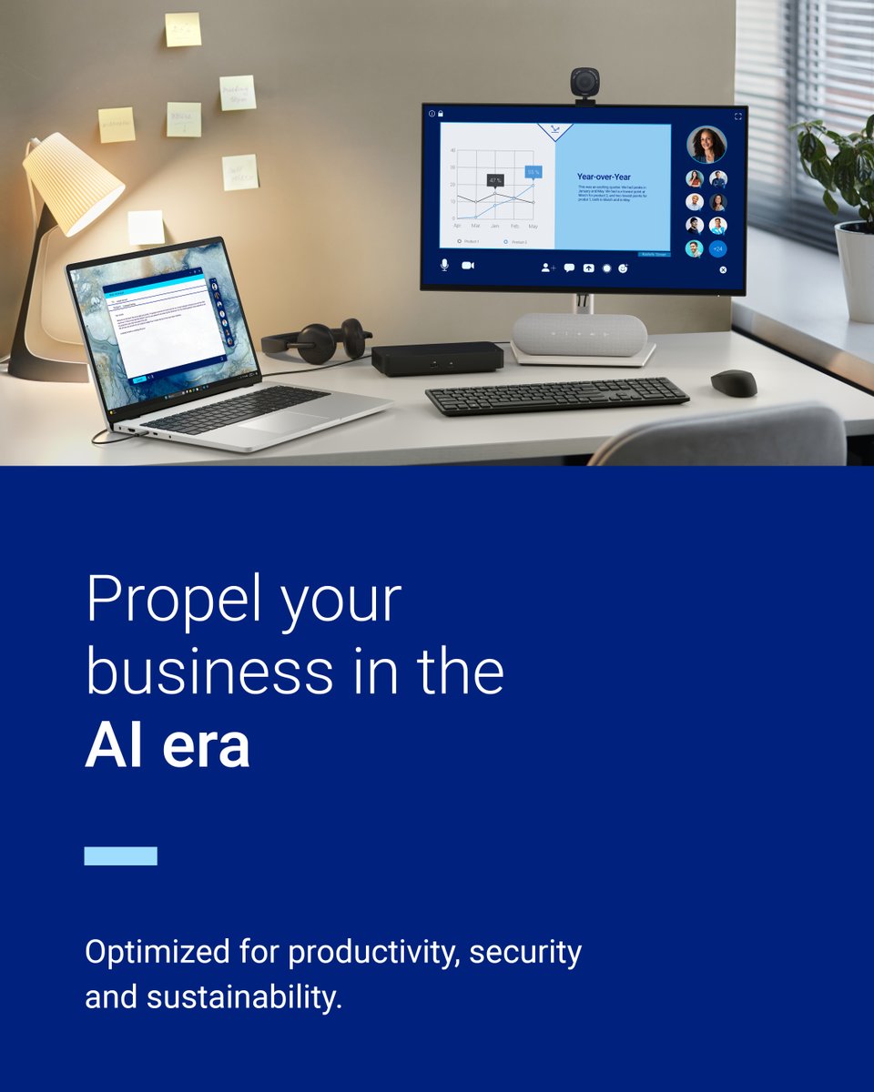 DeeSimwanza's tweet image. With support for Windows 10 ending in October 2025, oal.lu/sJpEX there has never been a better time to help the workforce achieve more. Upgrade to Dell Pro PCs and Windows 11 Pro to drive success: oal.lu/hxPwG