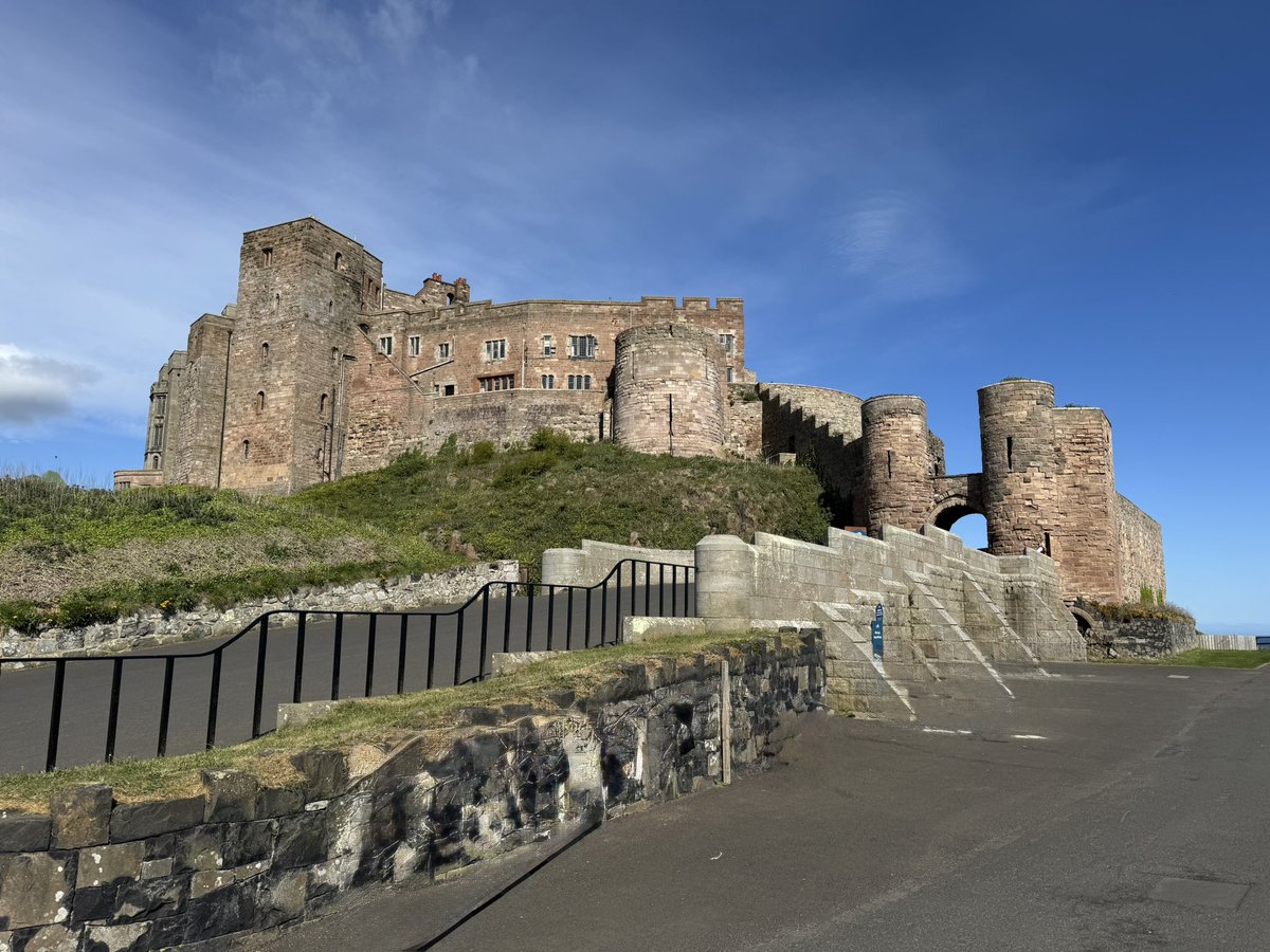 We’ve had a great time exploring Bamburgh Castle and Beach 😊👍