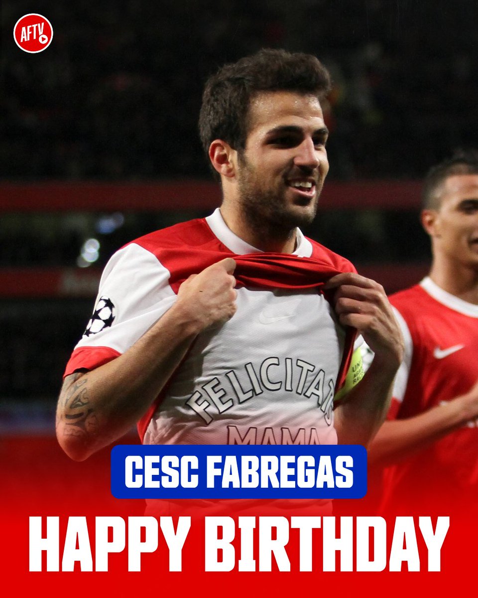 Happy birthday, Cesc! 🎂