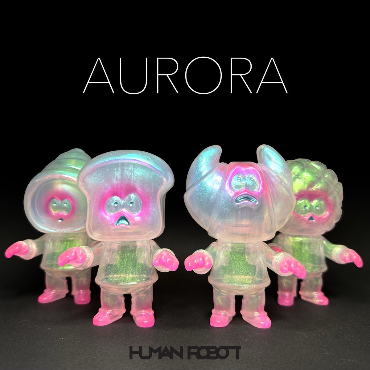 【新品未開封】humanrobot ゴースティー aurora デザフェス限定 新品未開封】humanrobot ゴースティー aurora デザフェス限定