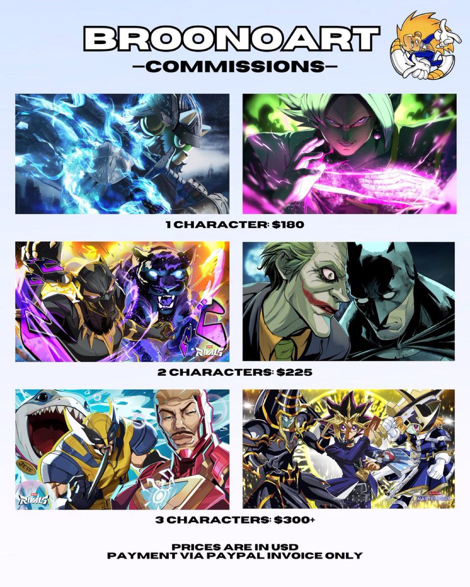 BROONOart's tweet image. Commission prices - hmu for work 🦍
More examples in the replies