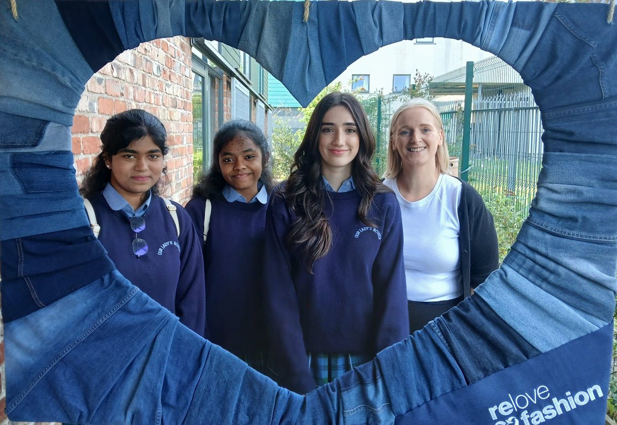 Our Lady's Bower (@olbathlone) on Twitter photo Congrats to Vivienne Cleary on winning 🥇for Best Tailoring in the Eastern - Midlands Awards <a href="/Relove_Fashion/">Relove Fashion</a> Grand Final🧵🤩 Well done to our other finalists Akshaya & Christlin🤩🤩 Massive thank you to Ms Tormey for her guidance & support👏 #sustainablefashionindustry Congrats to Vivienne Cleary on winning 🥇for Best Tailoring in the Eastern - Midlands Awards <a href="/Relove_Fashion/">Relove Fashion</a> Grand Final🧵🤩 Well done to our other finalists Akshaya & Christlin🤩🤩 Massive thank you to Ms Tormey for her guidance & support👏 #sustainablefashionindustry