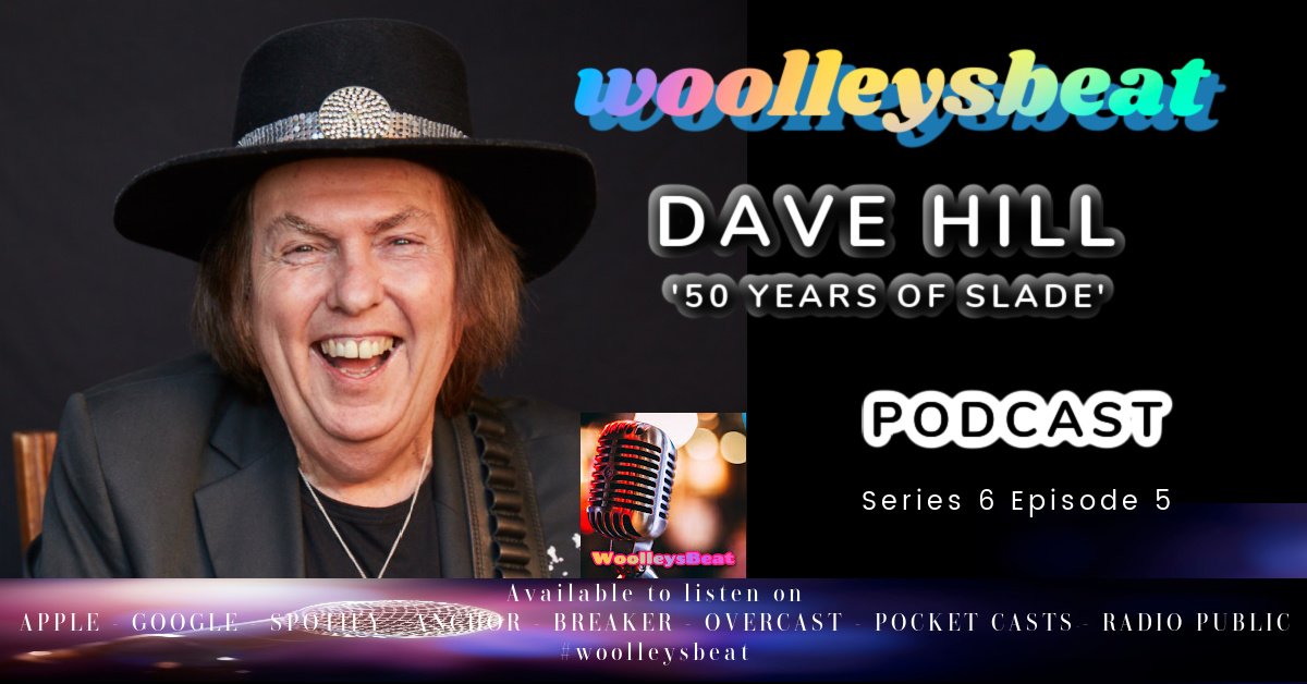 WoolleysBeat's tweet image. Our May podcast is with Slade's Dave Hill. Talking 50 years of the glam rock group. #slade #davehill #podcast #woolleysbeat #glamrock
open.spotify.com/show/3R0BT04Db…
