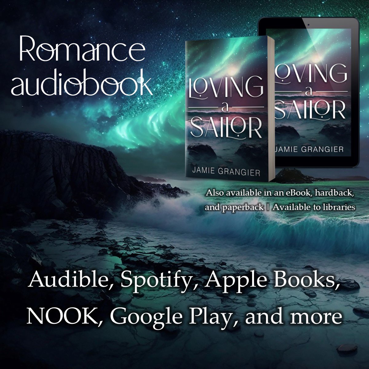 Order the Loving a Sailor audiobook today! <a href="/audible_com/">Audible</a>, #NOOK, <a href="/AppleBooks/">Apple Books</a>, <a href="/SpotifyUSA/">Spotify USA</a>, <a href="/GooglePlay/">Google Play</a>, and more! linktr.ee/jamiegrangiera…
#BookTwitter #SteamyRomance #RomanceAudiobook #Audiobook #RomanceAudiobooks #RomanceAudio #RomanceBook #SpicyRomance #Romance #AddtoTBR