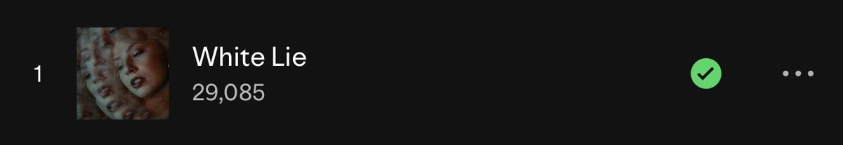 sarafannation's tweet photo. We have 915 streams to get white lie by @sara_mxsic to 30k 🙂‍↕️ https://t.co/AcTxu6U2Of