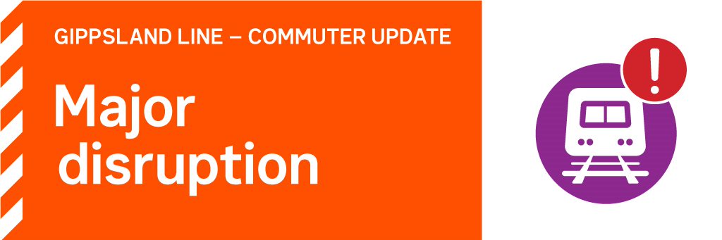 MAJOR DISRUPTION ALERT - Multiple Lines
Services are held due to a police operation at Sunshine.