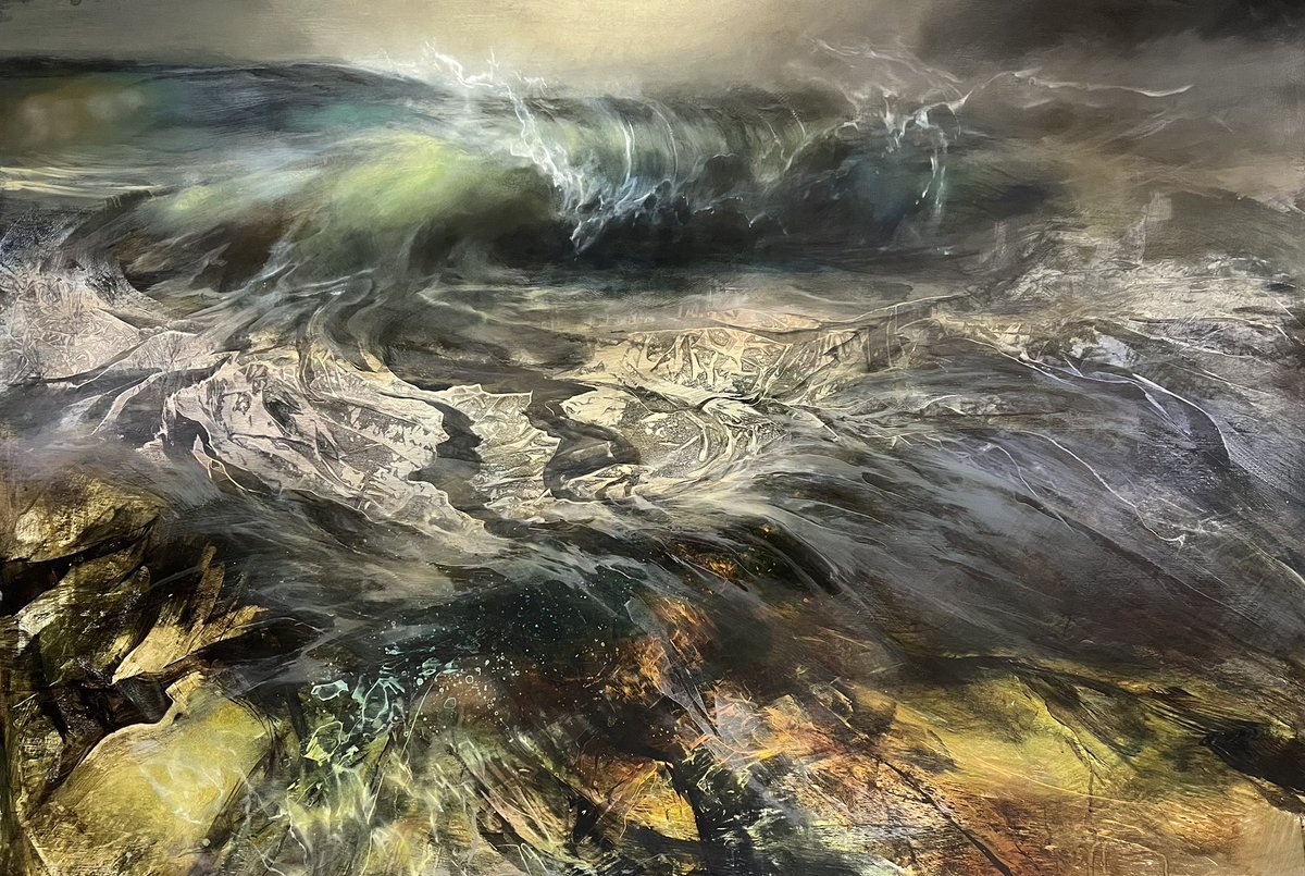 High Water, 102cm x 152cm.
One of a series of large seascapes I’ve been working on recently. 
Available from my studio here in Elphin.