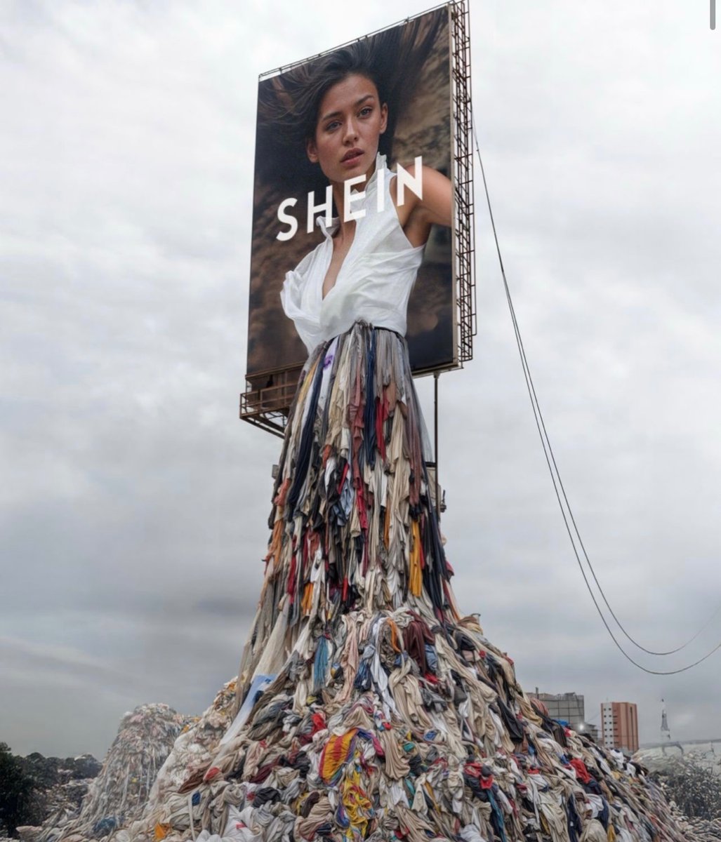 Brilliant piece of art!!! #fastfashionsucks