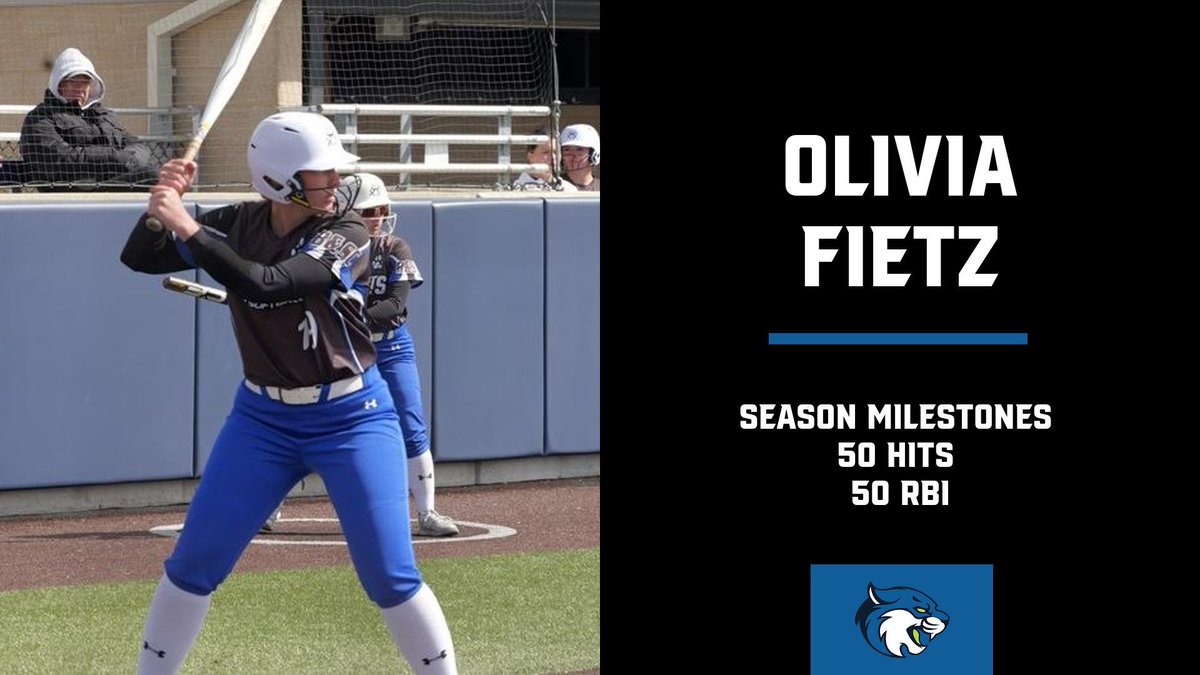 Bryant & Stratton College Softball (WI) (@bscsoftball_wi) on Twitter photo During yesterday’s championship series, <a href="/oliviafietz_99/">Olivia Fietz</a> secured her 50th hit (52) & 50th RBI (53) on the season!
Way to go, Liv!
#bscsoftball #rollkitties During yesterday’s championship series, <a href="/oliviafietz_99/">Olivia Fietz</a> secured her 50th hit (52) & 50th RBI (53) on the season!
Way to go, Liv!
#bscsoftball #rollkitties