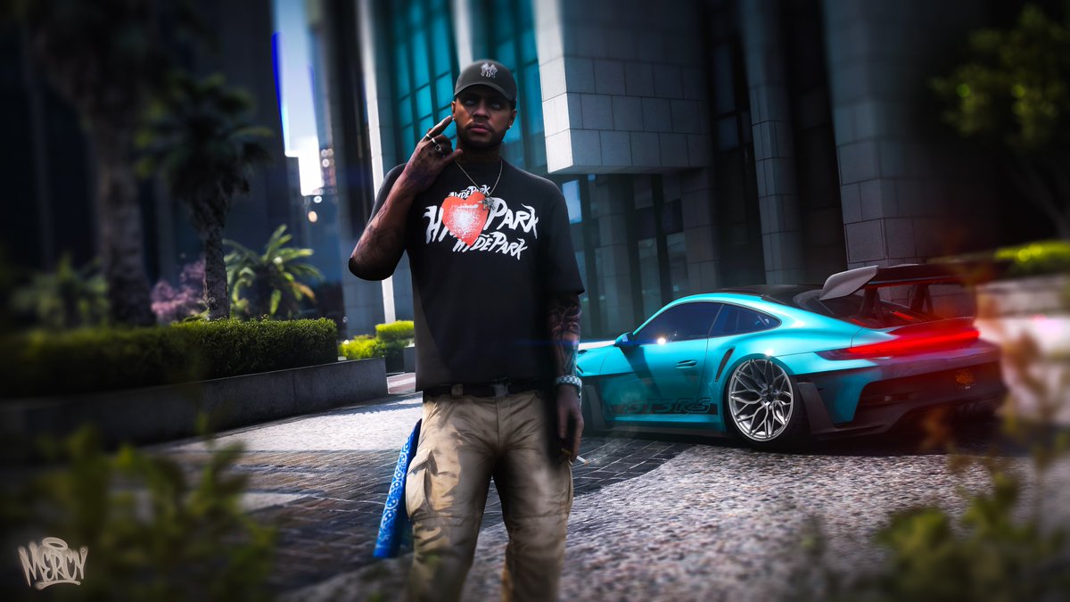 usingvegas's tweet image. #GamePhotography #Menyoo #GTAV #GTARP #FiveM #altV #Brabus #GT3RS #W223 #Porsche992