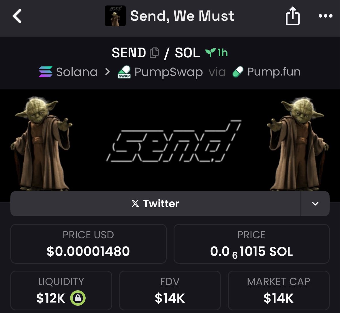 DeGillions's tweet photo. $SEND WE MUST 👀🚀

Ca: 6ao4qWYzKHyTXP4o6nqScnaMps3tL8Z5ydhuegQxpump

https://t.co/dxZnJprvTV

$SOL $GORK $TROLL $RFC $HOUSE $BOOPA https://t.co/pEjHmM52Im