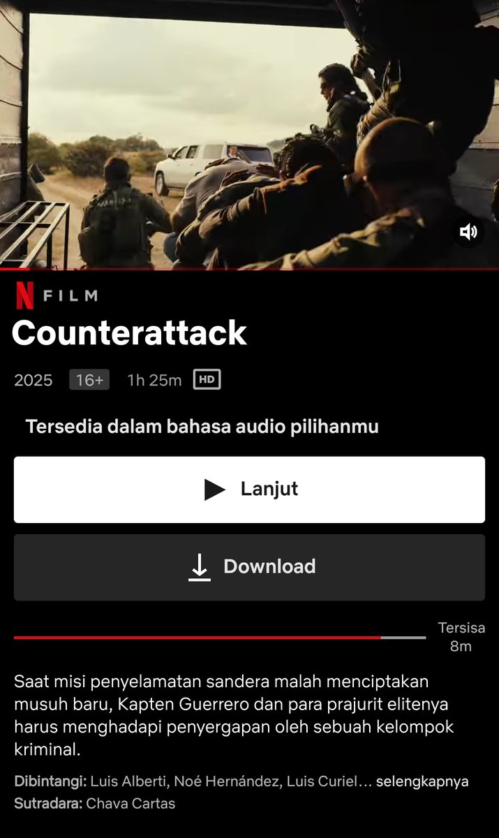 shaadni's tweet photo. 8. Counterattack
Rate : 8/10
Firstly kita kek dibuat sukak samaa kelakuan para protagonis nya gitu... But, di ending gilak beberapa dr mreka dead huaaa🥹😭😭😭
Jd rasa kehilangannya tuh dptt bgtt astagaa 🥹🥹🥀🥀 https://t.co/48cVGAeTGS