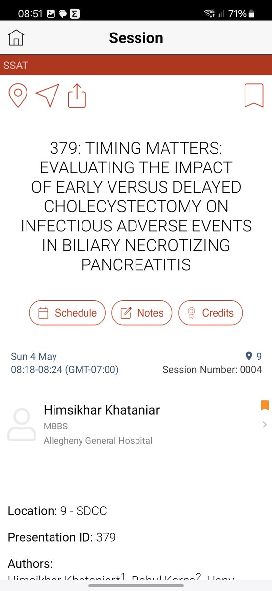 Himsikhar Khataniar (@himsikhar1) on Twitter photo Super thrilled to deliver 2 ORAL PRESENTATIONS today at <a href="/DDWMeeting/">Digestive Disease Week</a> !
🎤 Timing Matters – Cholecystectomy in Biliary Nec Panc
🕗 8:18 AM | 📍Room 9 | SSAT
🎤 MetALD vs MASLD – Disparities & 3-Yr outcomes
🕒 3:00 PM | 📍Room 26 | AASLD
Stop by & lets talk data! Super thrilled to deliver 2 ORAL PRESENTATIONS today at <a href="/DDWMeeting/">Digestive Disease Week</a> !
🎤 Timing Matters – Cholecystectomy in Biliary Nec Panc
🕗 8:18 AM | 📍Room 9 | SSAT
🎤 MetALD vs MASLD – Disparities & 3-Yr outcomes
🕒 3:00 PM | 📍Room 26 | AASLD
Stop by & lets talk data!