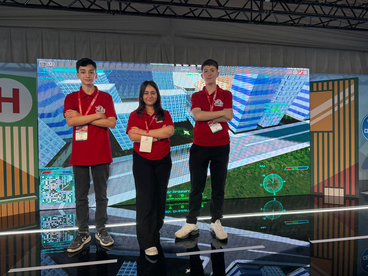 🏆En İyi Takım Ödülünü Kazandık🏆
TEKNOFEST'te Uçan Araba Similasyon Yarışması Doğan-1 takımı "En iyi Takım Ruhu" ödülünü kazanırken Halfeti Anadolu Lisesi FutureWings takımı ise yarışmayı 5. olarak tamamladılar. Şanlıurfamızı ve Halfetimizi gururla temsil eden ve ++