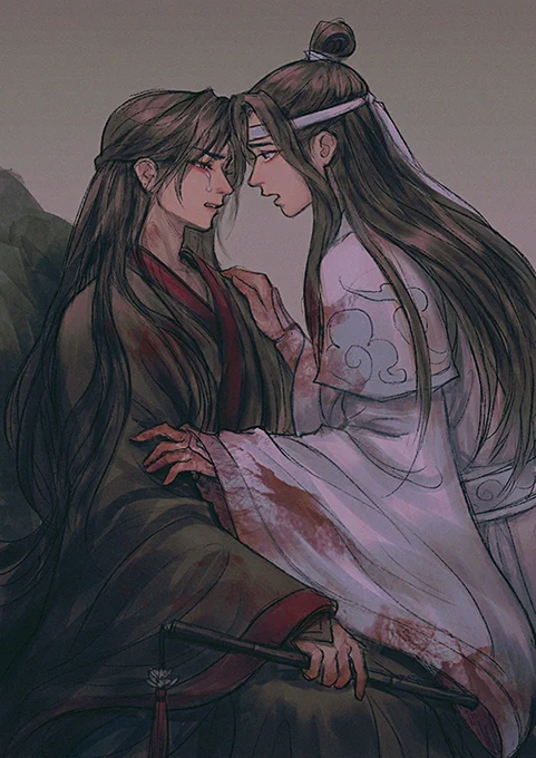 Some wangxian angst after rewatching the donghua 