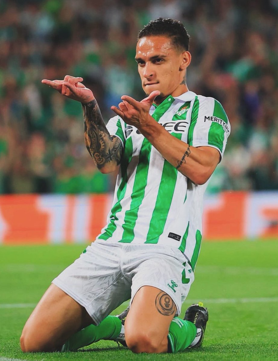 🟢⚪️ Antony scores again for Real Betis with a crucial goal… and makes it 11 G/A since joining the club from Man United.