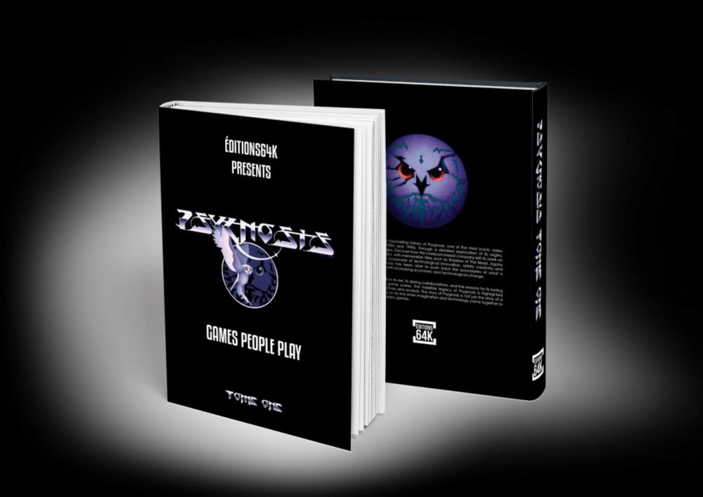 JudgeDrokk's tweet photo. *Share* the NEW BOOK NEWS to all. 
7 days to make it happen. 
The final week to preorder.  Ships in June.

LINK - https://t.co/rZ0HmfC42a 

#Psygnosis #GamesPeoplePlay 
@Indie_RetroNEWS @RetroNewsNow 
#RetroGaming #VideoGameHistory #GameArt #PreOrderNow #1WeekLeft @RetroBoyJon https://t.co/NBM9UyMdff