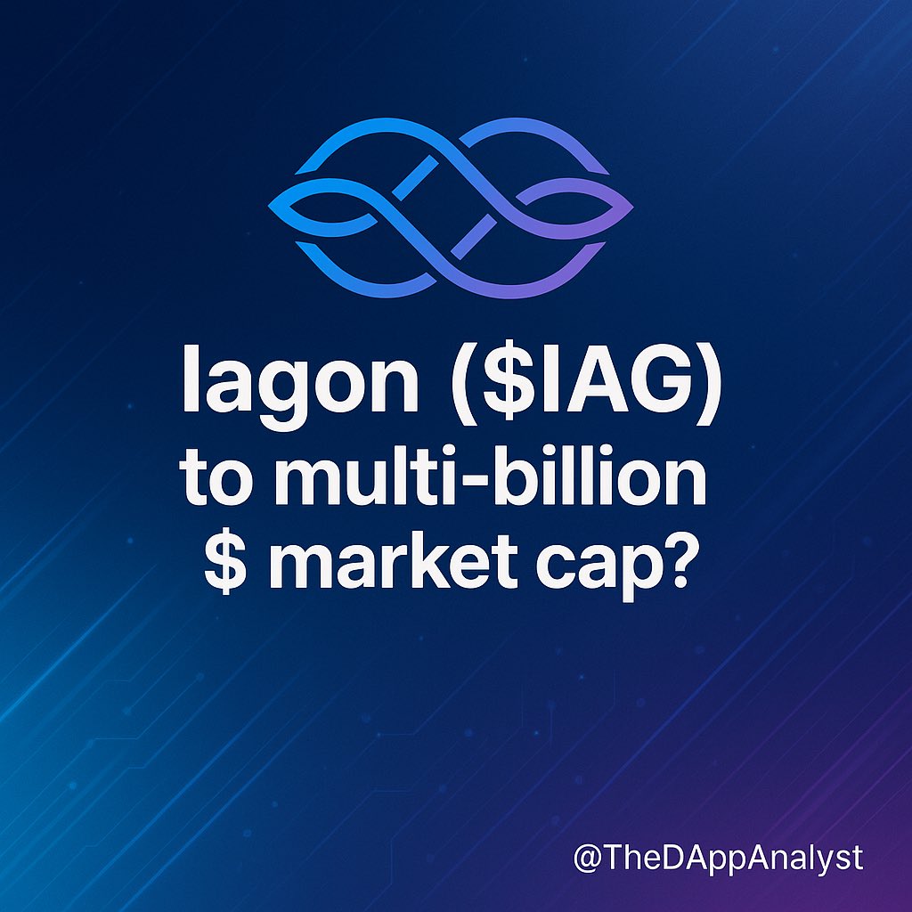 Why Iagon Could Be One of the Breakout Giants This Altcoin Season:

Most people are sleeping on Cardano DePIN protocol <a href="/IagonOfficial/">Iagon 🧑‍🚀💽</a> Ticker: $IAG, but here’s why that might not last much longer:

1. Real revenue potential
Iagon isn’t chasing hype. It’s solving real enterprise