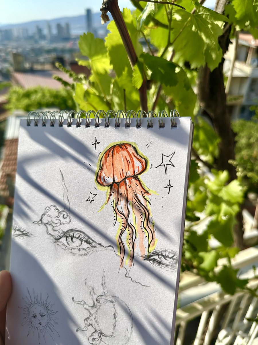 Herkese merhaba! 🪼🪼
Yeni bir sayfa, yeni bir yolculuk.
Çizgilerimle, hayallerimle buradayım. 🧡
#art #çizim #artwork #sanat