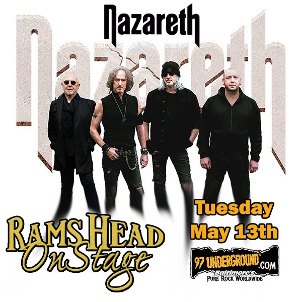 97Underground.com (@97underground) on Twitter photo Come hang with us and #hardrock & #heavymetal legends #Nazareth <a href="/RamsHeadOnStage/">Rams Head On Stage</a> in less than two weeks! <a href="/ZombieRitual97/">Zombie Ritual Radio</a> <a href="/RockLovesMe2/">🎸Rⲟⲥⲕⲓⲛ' *Ⲙ*🎸</a> <a href="/_KeepRockAlive_/">Keep Rock Alive 🤘</a> <a href="/Rockdecades/">Decades Of ROCK</a> <a href="/ITHERETWEETER1/">theretweeter</a> <a href="/Edmon188/">edward mcglinn</a> <a href="/6969nyc/">thetruth</a> <a href="/RamsHeadGroup/">Rams Head Restaurants</a> <a href="/NazarethBand/">NazarethOFFICIAL</a> <a href="/themetalvoice/">The Metal Voice</a> <a href="/TheMetalByrds/">🇺🇸 Ͳհҽ ⱮҽէąӀ βվɾժʂ 🇬🇧</a> <a href="/MetalMission97/">Metal Mission Radio</a> Come hang with us and #hardrock & #heavymetal legends #Nazareth <a href="/RamsHeadOnStage/">Rams Head On Stage</a> in less than two weeks! <a href="/ZombieRitual97/">Zombie Ritual Radio</a> <a href="/RockLovesMe2/">🎸Rⲟⲥⲕⲓⲛ' *Ⲙ*🎸</a> <a href="/_KeepRockAlive_/">Keep Rock Alive 🤘</a> <a href="/Rockdecades/">Decades Of ROCK</a> <a href="/ITHERETWEETER1/">theretweeter</a> <a href="/Edmon188/">edward mcglinn</a> <a href="/6969nyc/">thetruth</a> <a href="/RamsHeadGroup/">Rams Head Restaurants</a> <a href="/NazarethBand/">NazarethOFFICIAL</a> <a href="/themetalvoice/">The Metal Voice</a> <a href="/TheMetalByrds/">🇺🇸 Ͳհҽ ⱮҽէąӀ βվɾժʂ 🇬🇧</a> <a href="/MetalMission97/">Metal Mission Radio</a>