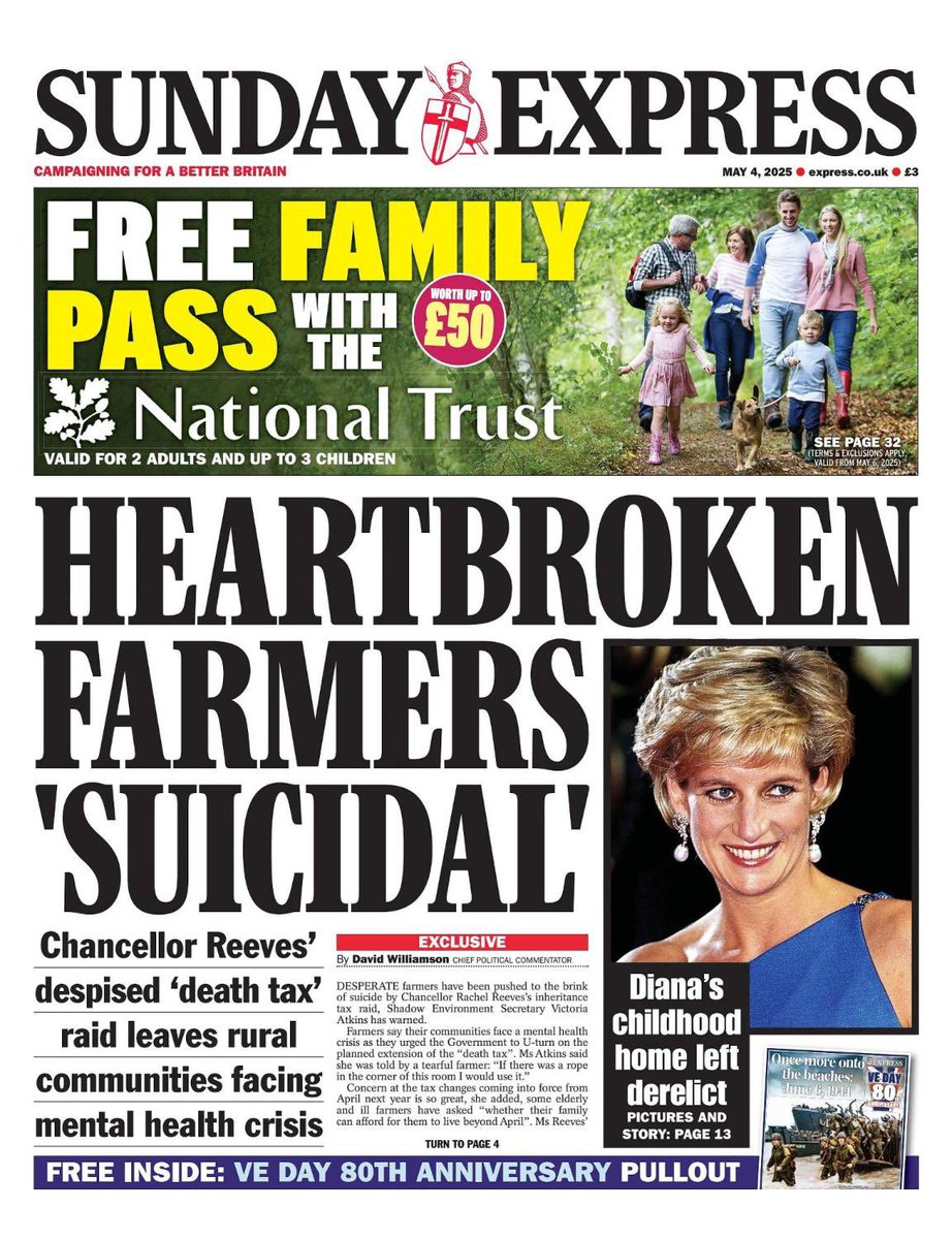 Yes, it’s the Express. But I’ve had enough conversations to know there is a real &amp; present danger of a spate of human tragedies occuring before the start of the next tax year.

The Prime Minister &amp; Chancellor have been made aware. This isn’t what tax policy is supposed to do.